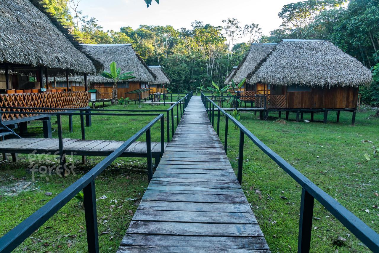 Green Forest Ecolodge Puerto Montufar Kültér fotó